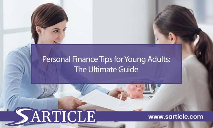 Personal finance adults young